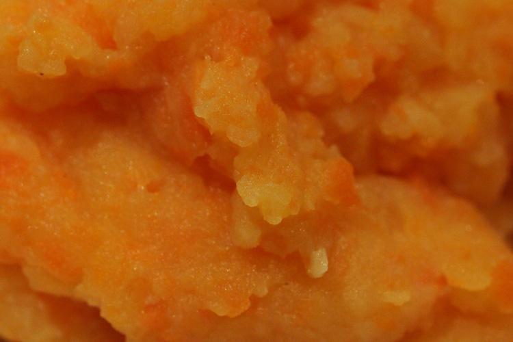 Puré de patata, zanahoria y nabo.