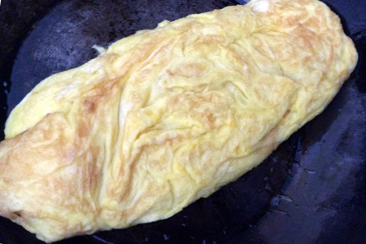 Tortilla a la francesa.