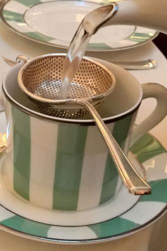 Servicio de té inglés.