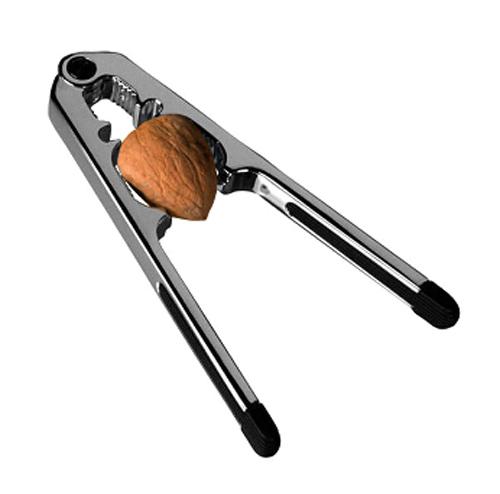 Un cascanueces con una nuez.