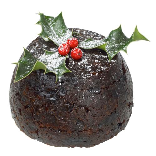 Postre de navidad inglés, Christmas pudding.