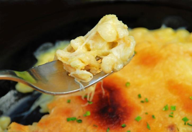 Macarrones al queso.