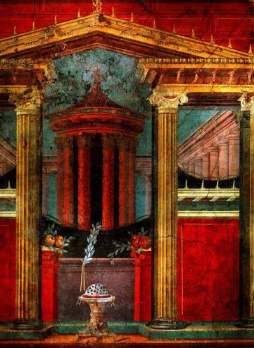 Fresco de la villa de Boscoreale.