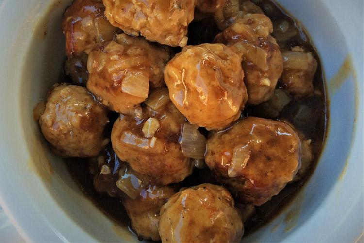 Albóndigas en salsa caseras.