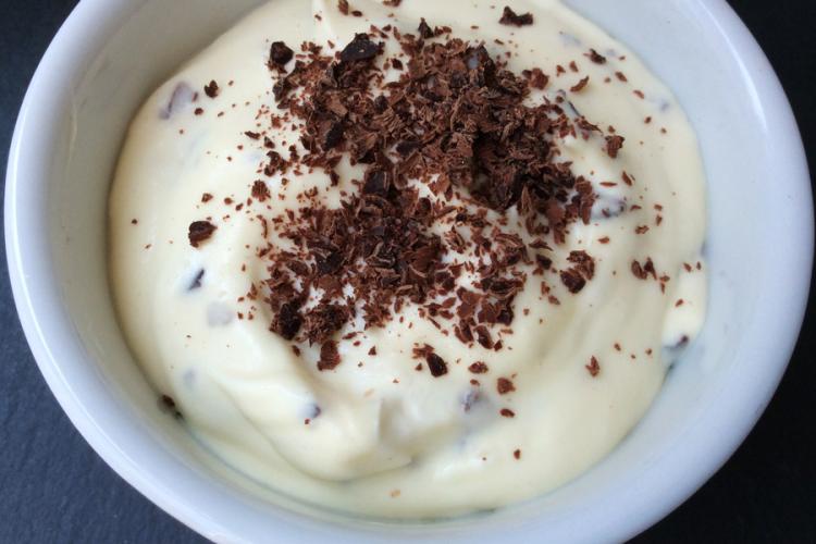 Herrencreme, un dulce postre.