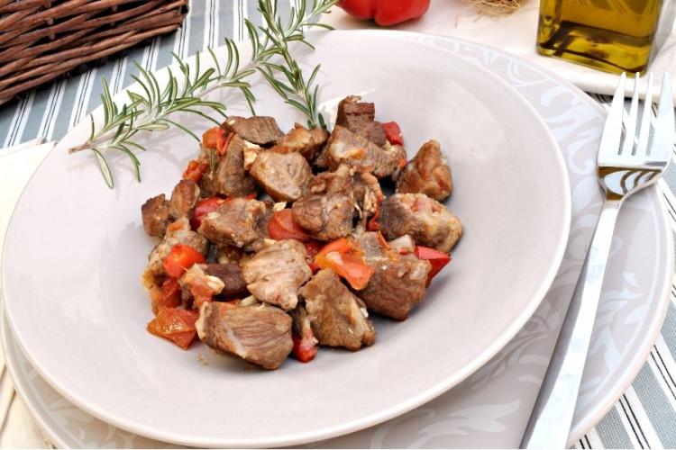 Guisado de cordero.