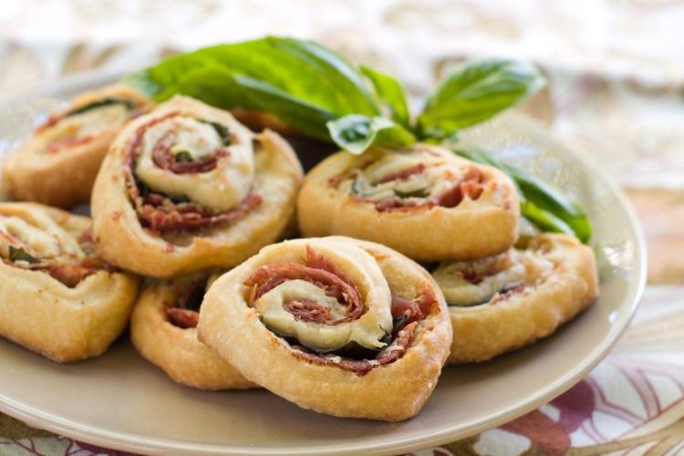 Rollitos de masa.