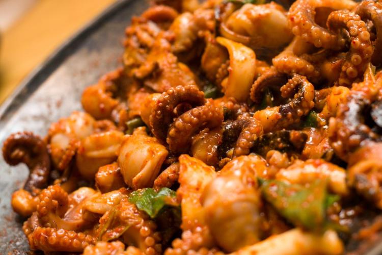 JJukkumi coreano, se les conoce como pulpo bebé.