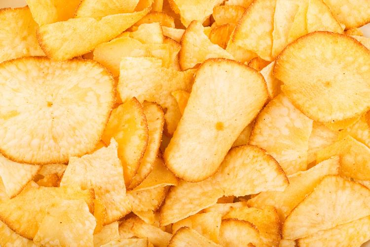 Detalle de yuca frita.