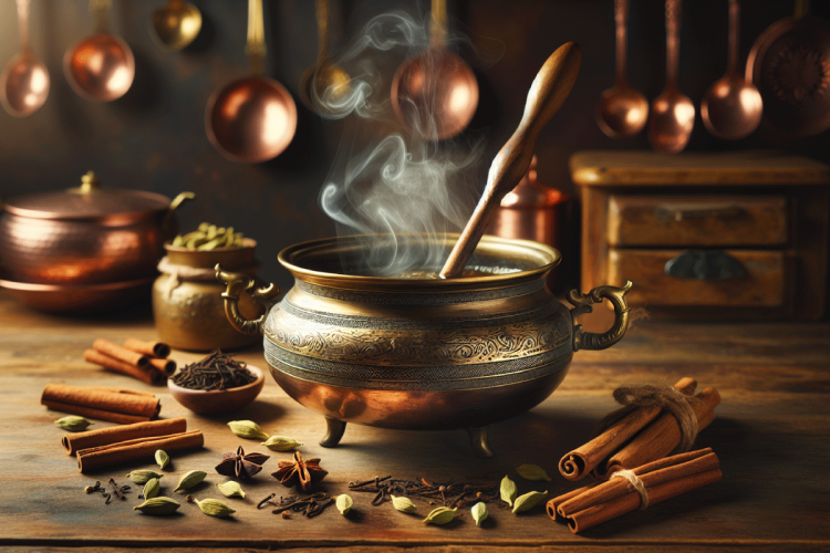 Cómo hacer masala chai, o té chai, en casa.