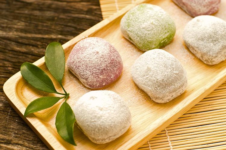 Mochis de diferentes colores.