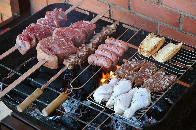 Churrasco carioca, o churrasco brasileño