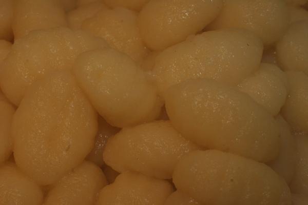 Ñoquis de patata.