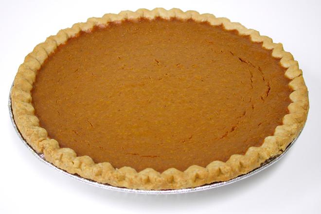 Tarta de calabaza.