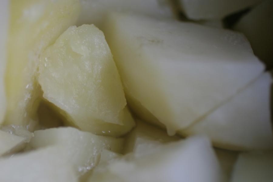 Patata cocida.