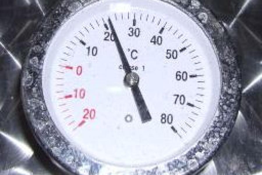 Termómetro para horno.