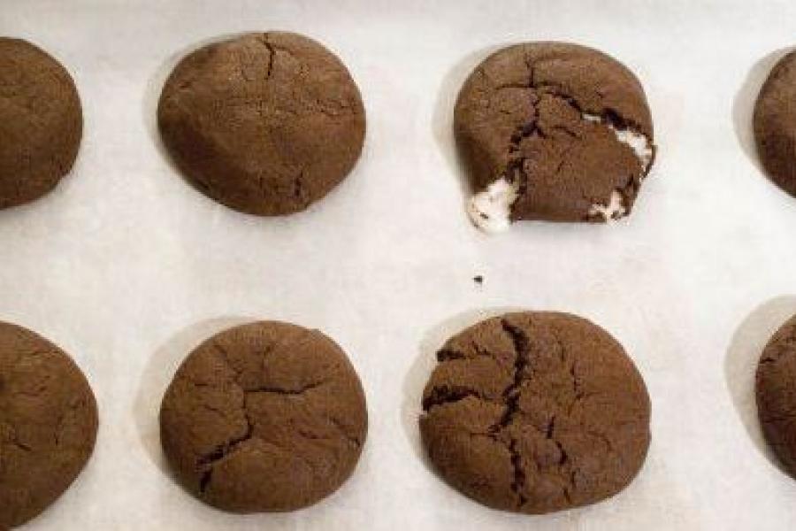 Bandeja de horno forrada.