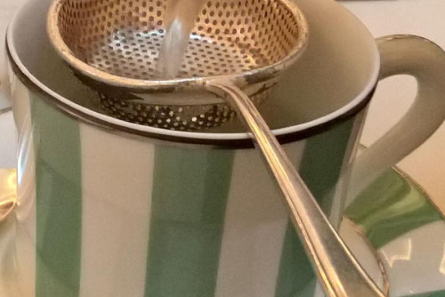 Servicio de té inglés.