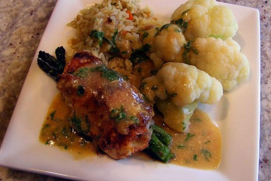 CArne con verduras.