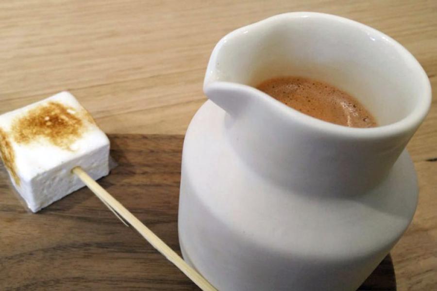 Café con terrón de azúcar, Melbourne.