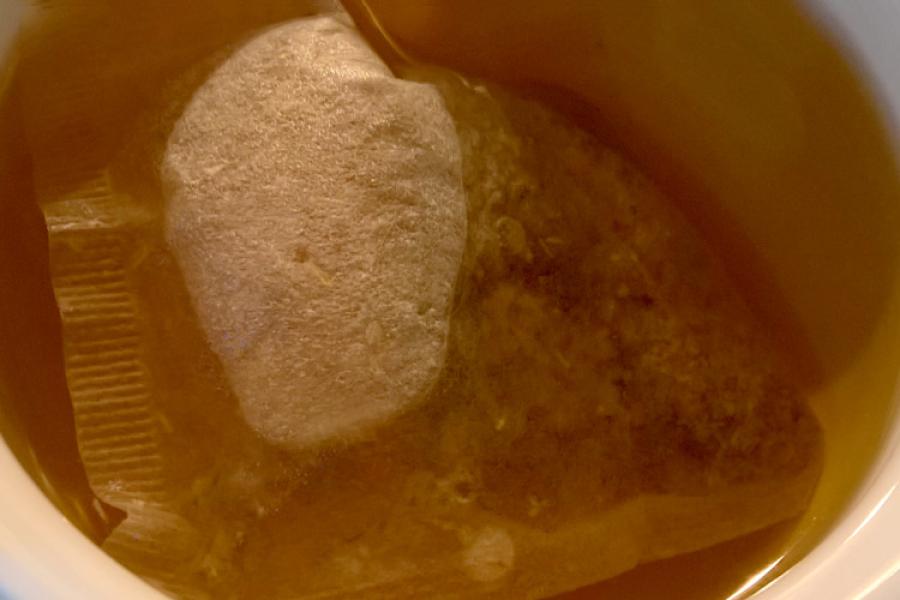 Infusión de manzanilla.