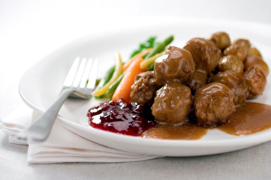 Albóndigas en salsa.