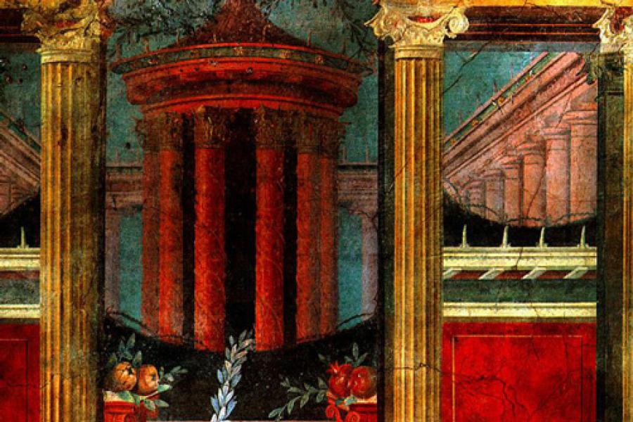 Fresco de la villa de Boscoreale.