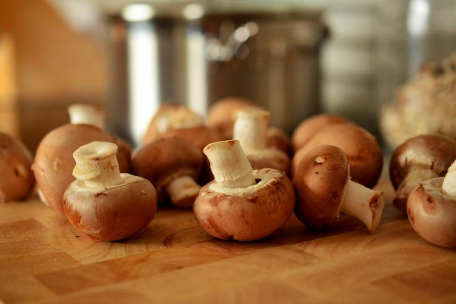 Champiñones.