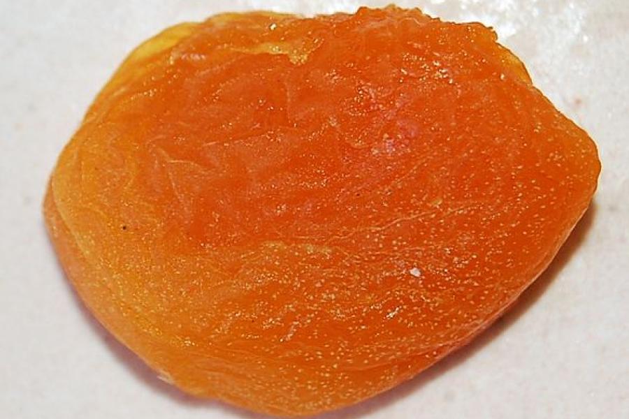 Albaricoque seco.