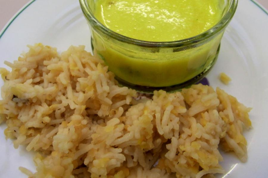 Kadhi y kitchuri.