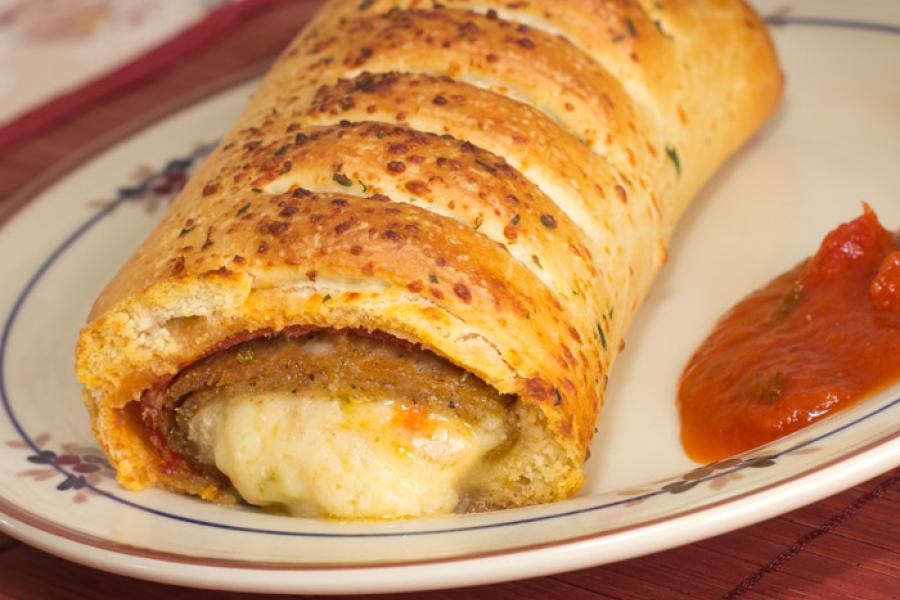 Rollito de salchichón de Virginia Occidental.