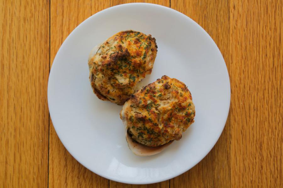 Almejas rellenas de Rhode Island, Nueva Inglaterra.