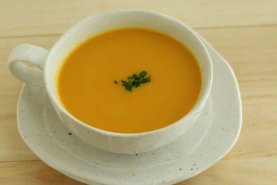 Sopa de calabaza.