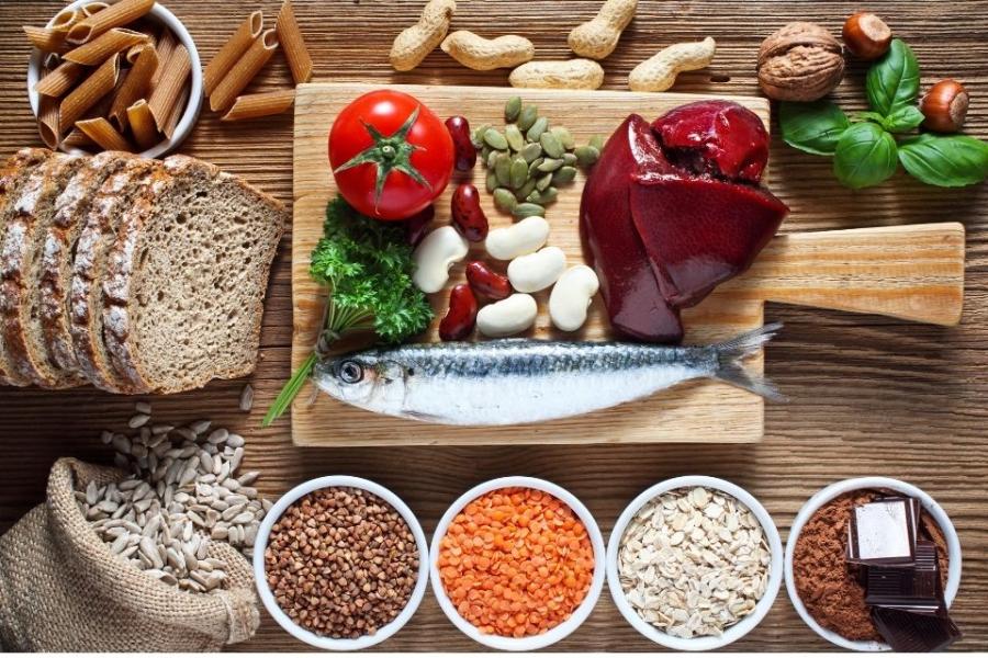 Alimentos que son una buena fuente de cobre para el organismo.