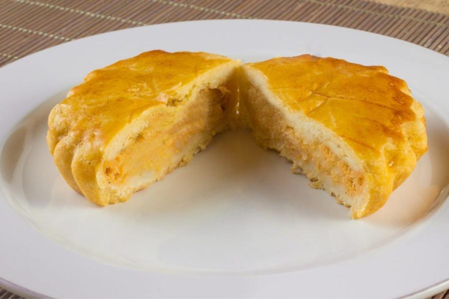 Empanada brasileña de pollo.