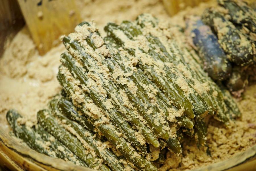 Encurtido nukazuke.
