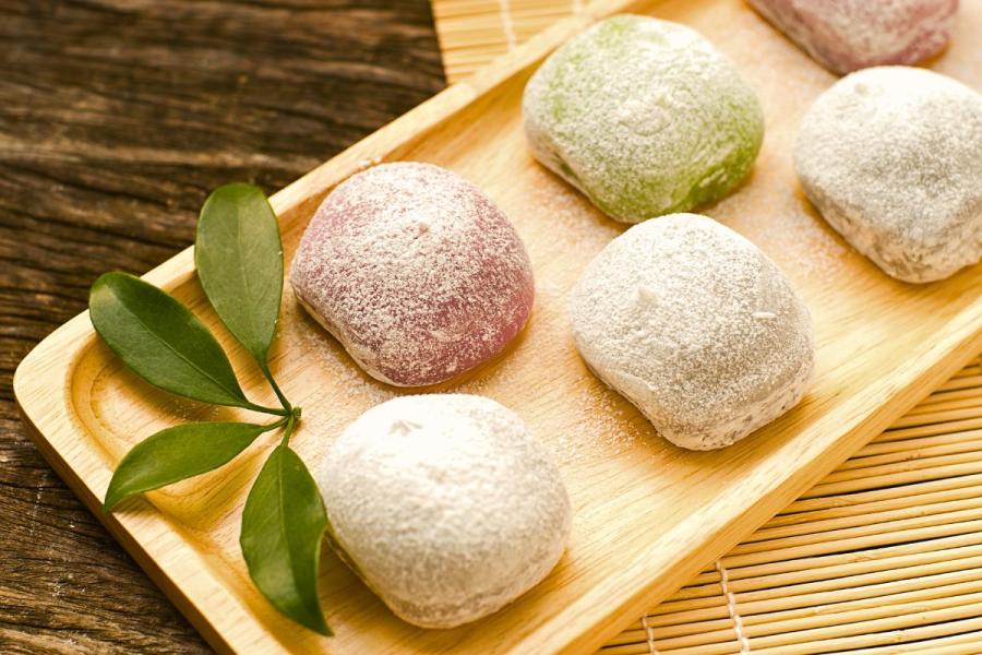 Mochis de diferentes colores.