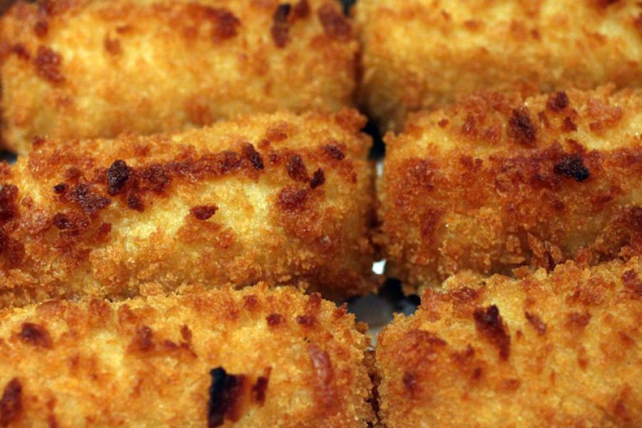 Croquetas de patata.