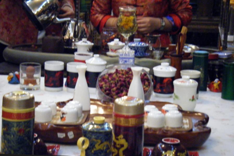 Té en la calle, China.