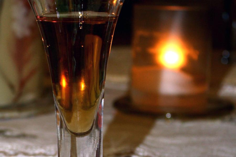 Vino de postre.