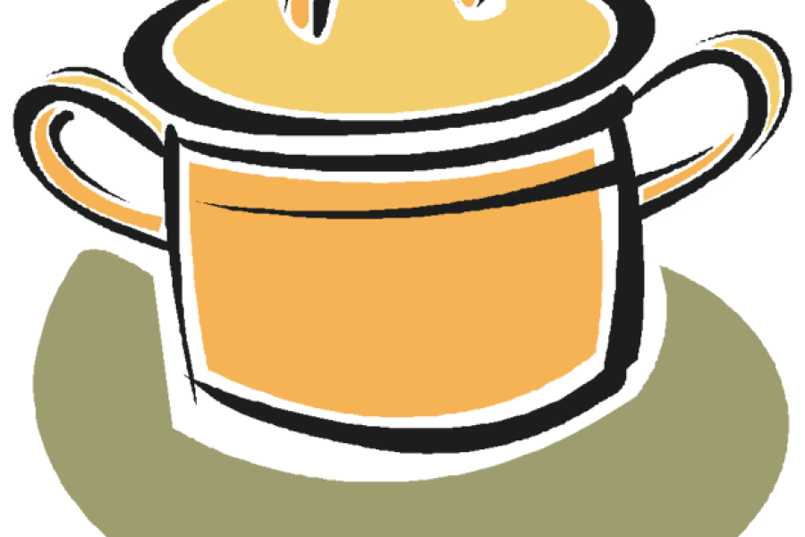 Cazuela, dibujo.