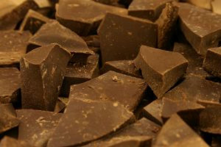 Trozos de chocolate