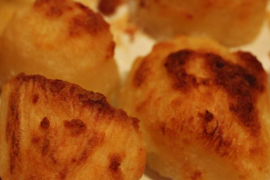 Patatas asadas.