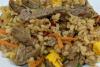 Detalle de arroz chaufa