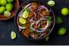 Un cuenco con ceviche de cochayuyo.