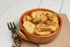 Budín de pan sencillo.