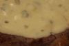 Detalle de salsa bearnesa.