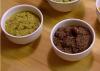 Tapenade de aceitunas verdes y negras.