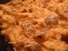Budín de pan, mantequlla y queso al estilo inglés.